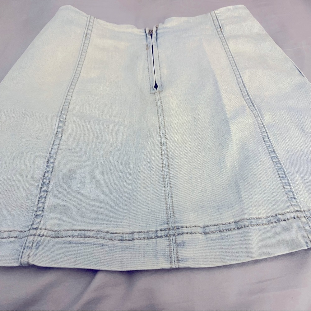 Wild Fable Mini High Waisted Jean Skirt